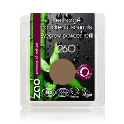 Recharge Poudre à sourcils bio vegan Blond 260