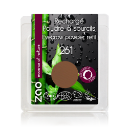 Recharge Poudre à sourcils bio vegan Blond cendré 261