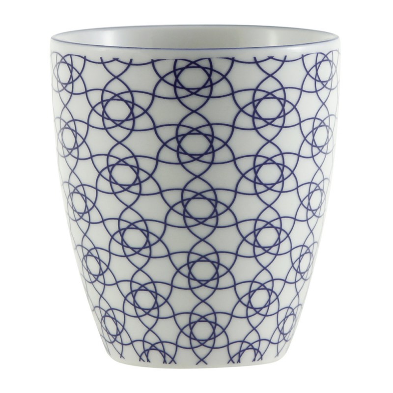 Nippon Blue – Mug à thé – sans anse – 200ml – porcelaine – TOKYO DESIGN STUDIO