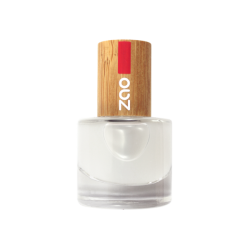 Vernis à ongles – 637 - Top coat brillant - Finition + protection – 8ml – 8 free vegan – ZAO