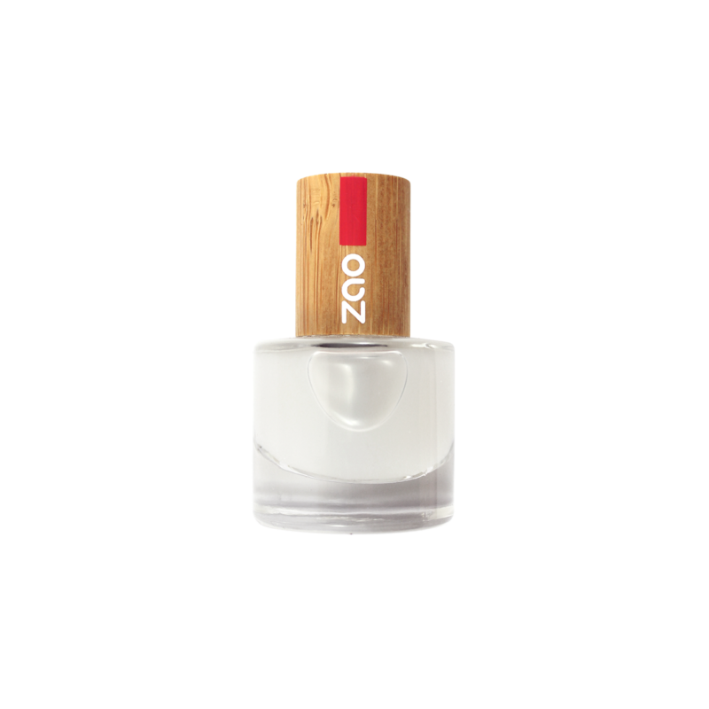 Vernis à ongles – 637 - Top coat brillant - Finition + protection – 8ml – 8 free vegan – ZAO