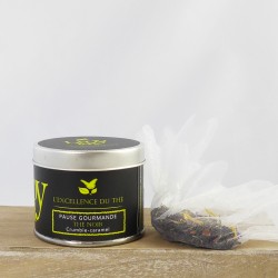 Pause gourmande – Thé noir – crumble, caramel – boîte métal – 40g – bio – LIOY TEA