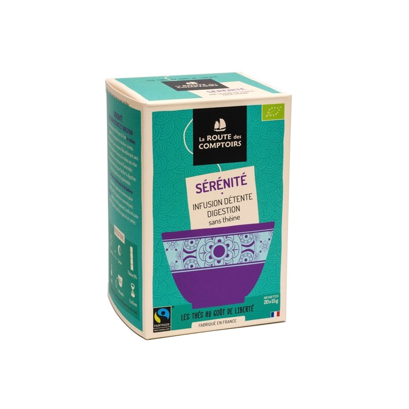 Infusion bio Serenite 20 infusettes Infusion bio Serenite 20 infusettes