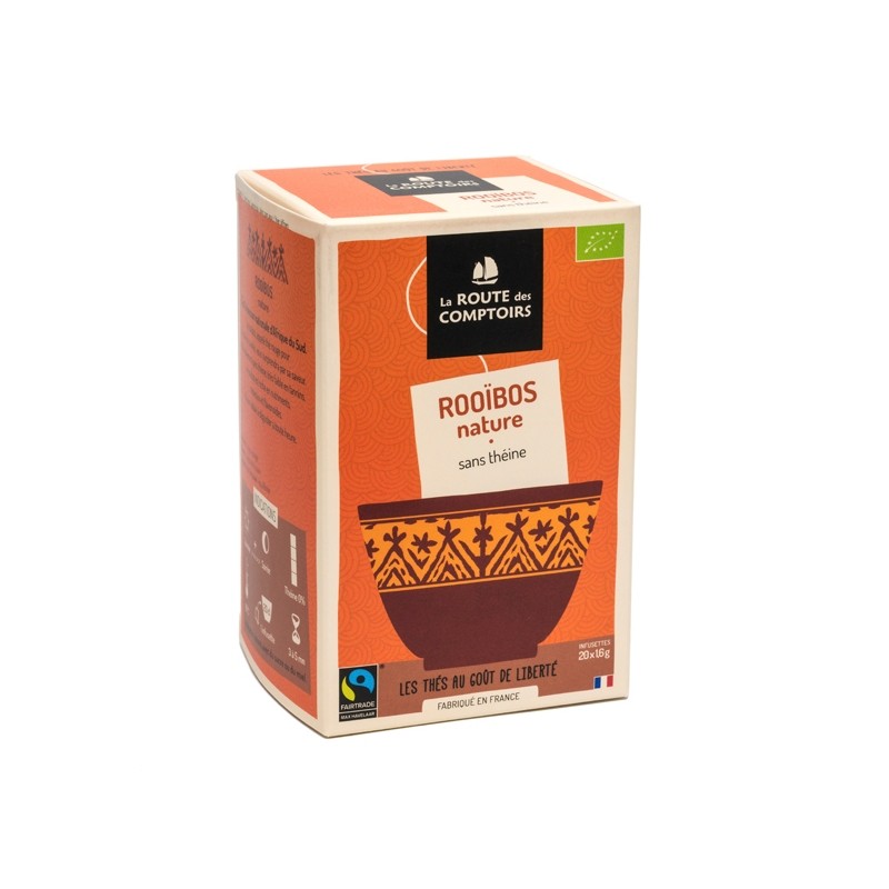 Infusion rooïbos bio Nature 20 infusettes Infusion rooïbos bio Nature 20 infusettes