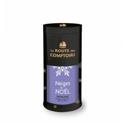 Thé blanc bio Neiges de Noël boîte 50 g