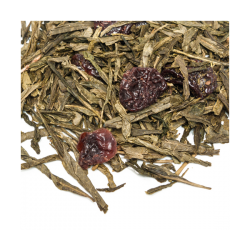Thé vert bio Le temps des cerises boîtes 100g