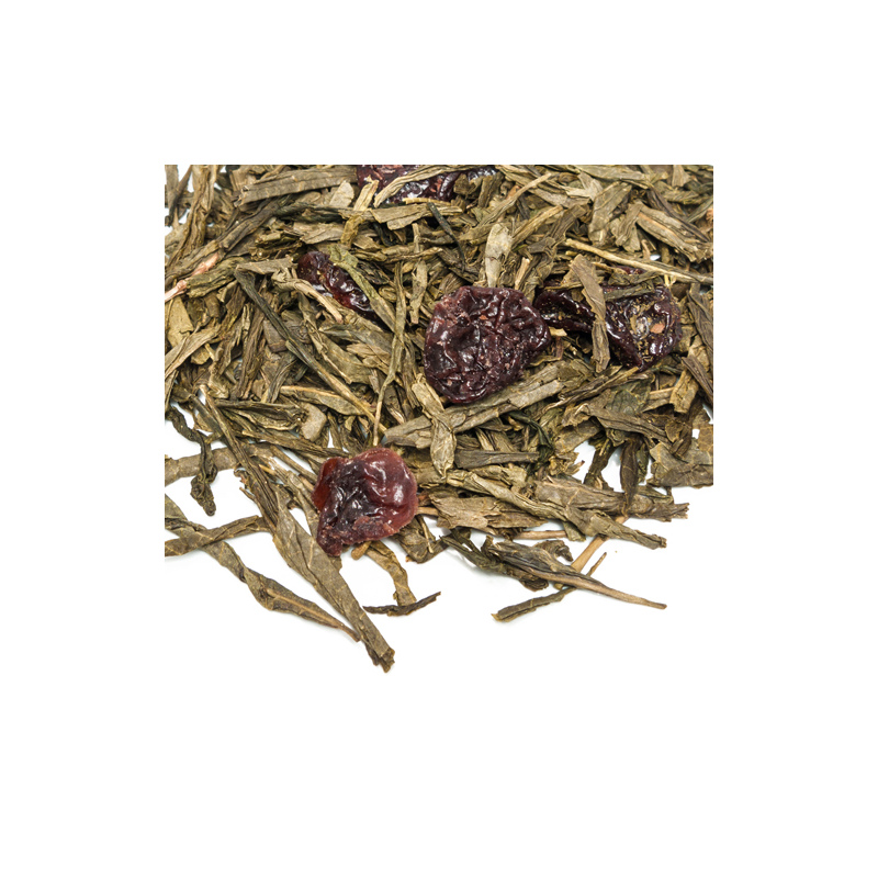 Thé vert bio Le temps des cerises boîtes 100g Thé vert bio Le temps des cerises boîtes 100g