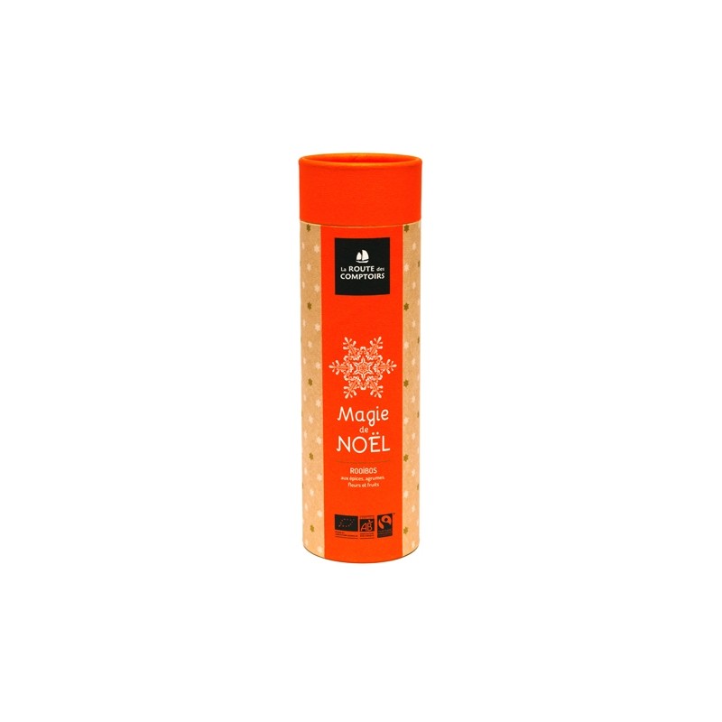 Infusion rooïbos bio Magie de Noël mini tube 40 g Infusion rooïbos bio Magie de Noël mini tube 40 g