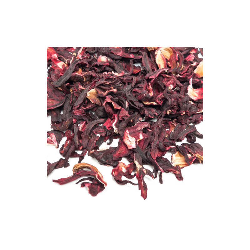 Infusion bien-être bio Hibiscus boîte 100g Infusion bien-être bio Hibiscus boîte 100g
