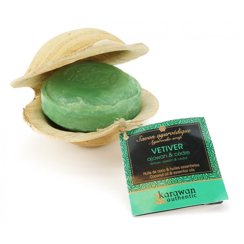 Savon ayurvédique vétiver Savon ayurvédique vétiver