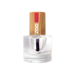 Vernis à ongles – Top coat classique – Finition + protection – 636 – 8ml – 8 free vegan – ZAO