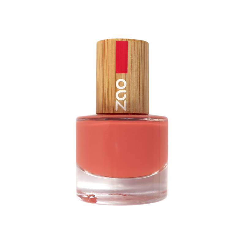 Vernis à ongles – 647 ROUILLE – 8ml – 8 free vegan – ZAO