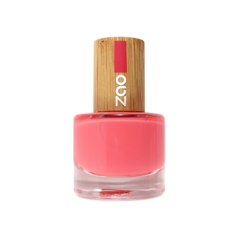 Vernis à ongles – 656 CORAIL – 8ml – 8 free vegan – ZAO