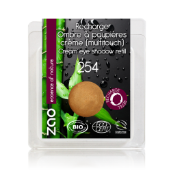 Recharge Fard à paupières crème bio & vegan Bronze doré
